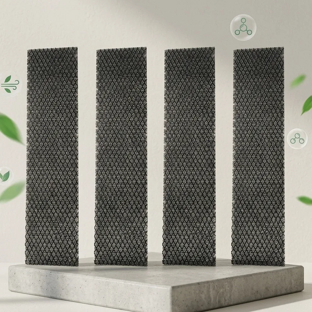 For Carrier Ductless Systems Electrostatic Composite Filter Activated Carbon Filter 214mm * 50mm Particle for capture Efficiency