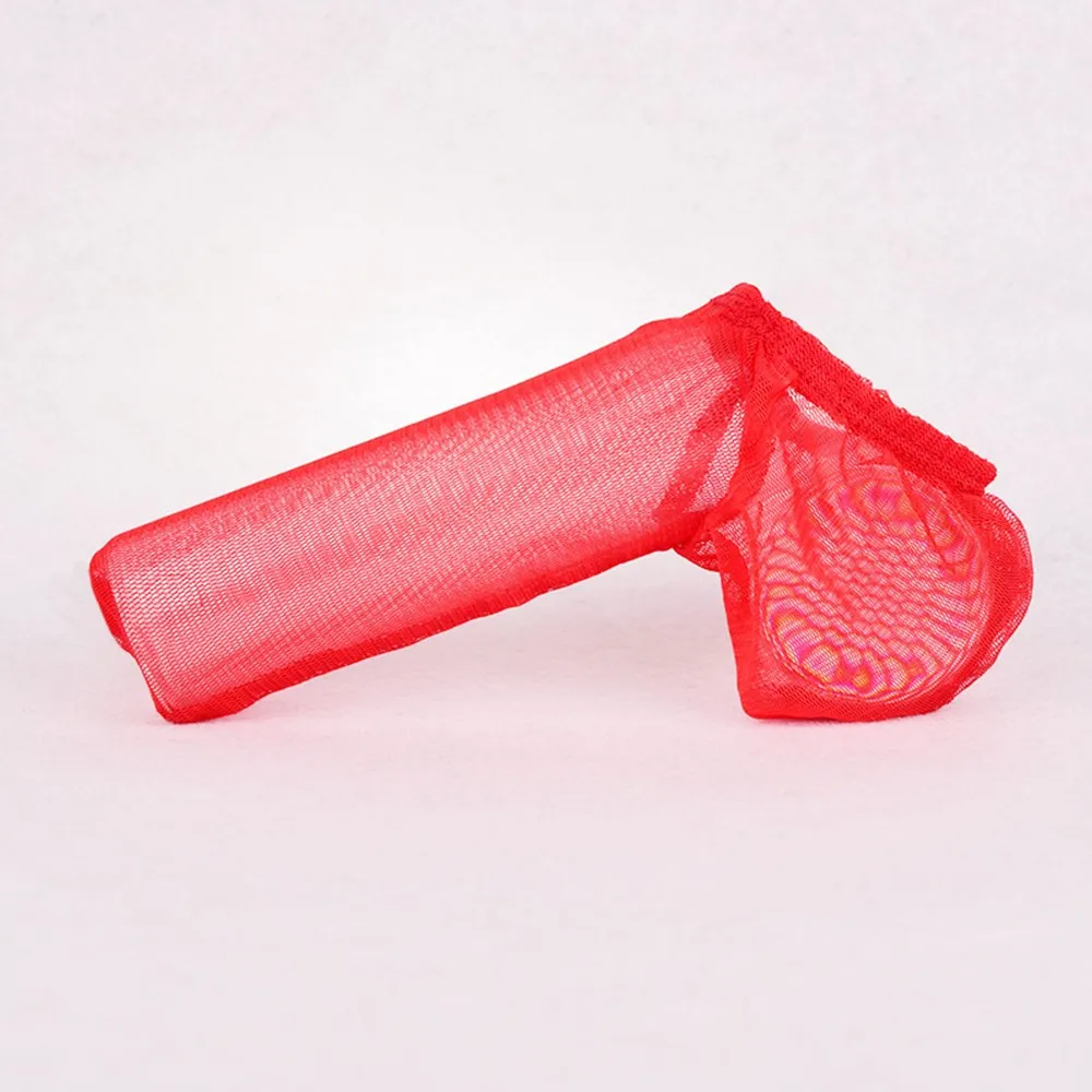 ملخصات الملابس الداخلية اليومية ثونغ الجوارب مريحة الفيل غطاء الأنف الملابس الداخلية الرجال سراويل البوليستر الحقيبة C-سلسلة