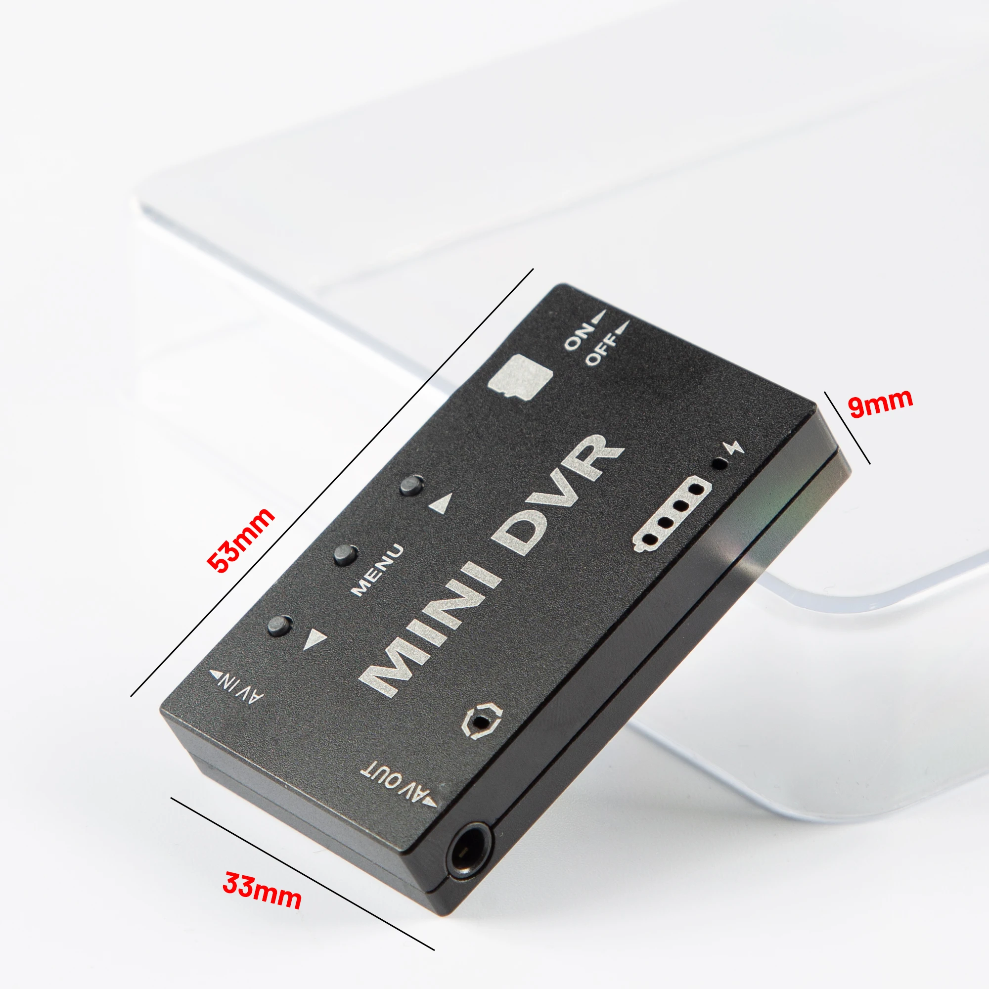 NUOVO FPV Mini DVR Modulo Registratore Audio Video NTSC/PAL Commutabile Batteria Integrata Per RC Quadcopter Occhiali Monitor Parti FAI DA TE