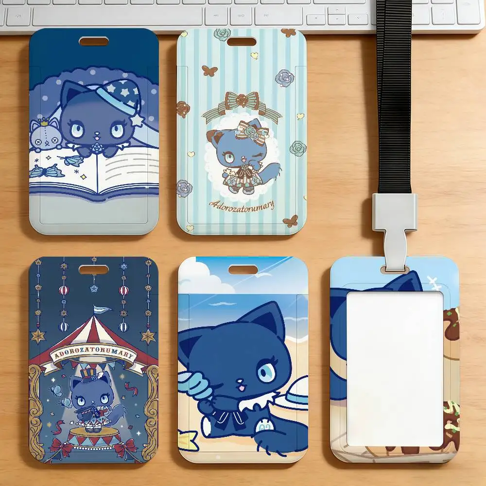 

Cute Cartoon A-Adoromary Sa Card Holder Student Campus Meal Cards Public Transport Subway Cardcase