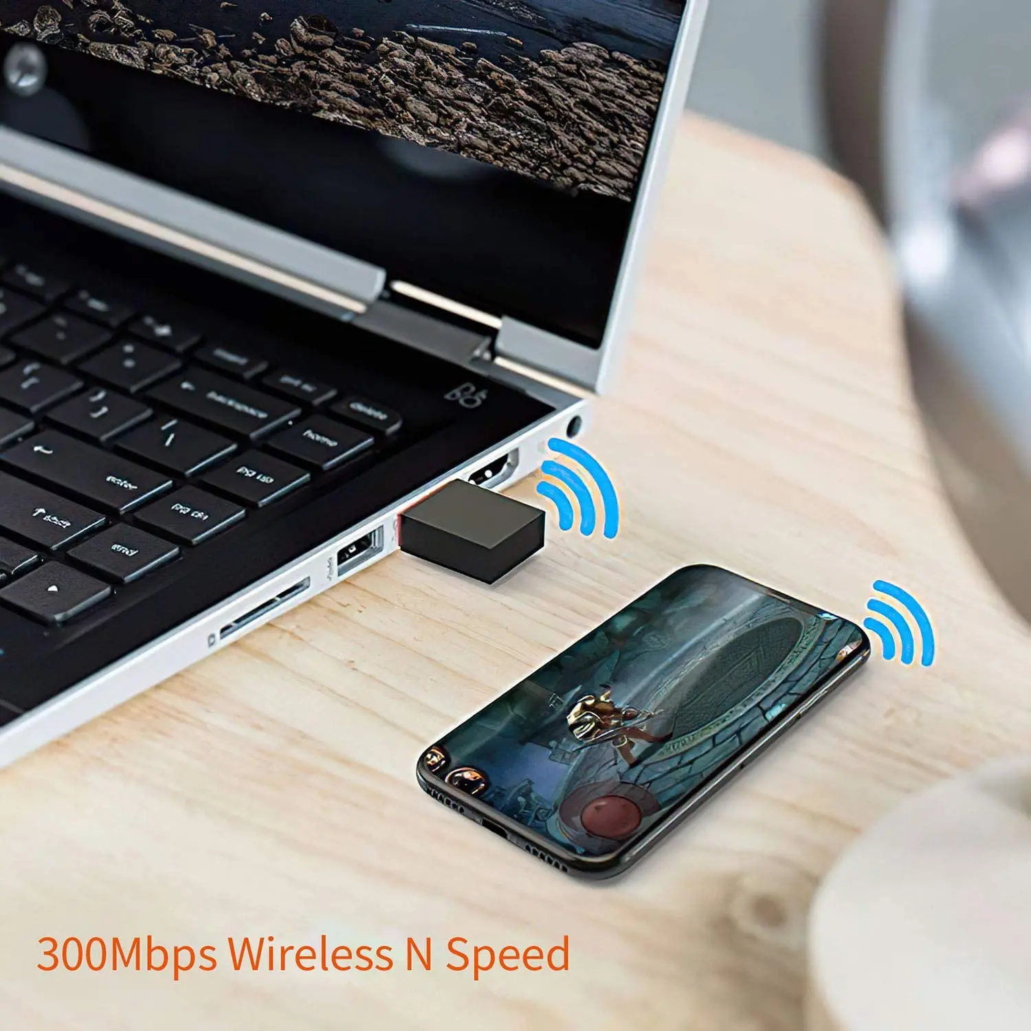 Tenda U3 Wireless USB 300Mbps Network Adapter Mini Portable Networking Card WiFi Repeater Wi-Fi Hotspot For Windows/Mac/Linux