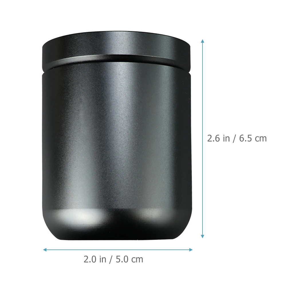 

1pcs Waterproof Sealed Storage Can Portable Moisture Proof Container For Pills Tea Candies Airtight Aluminum Alloy Jar