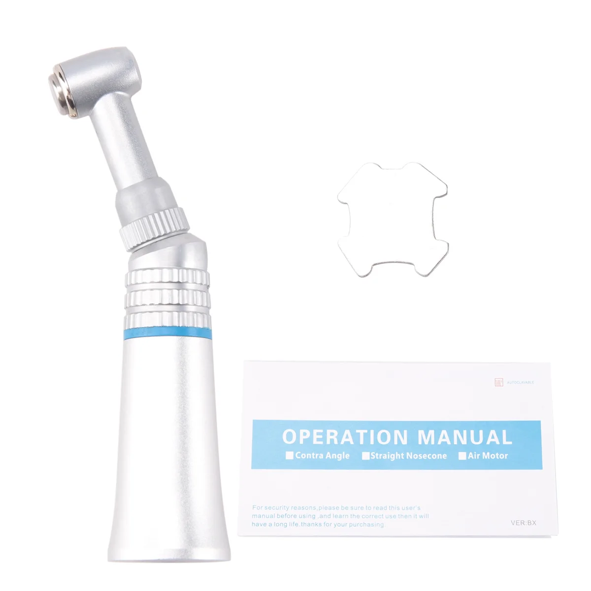 Dental Handpiece Slow Type Low Speed Push Button Handpiece Contra Angle Handpiece Latch Bur