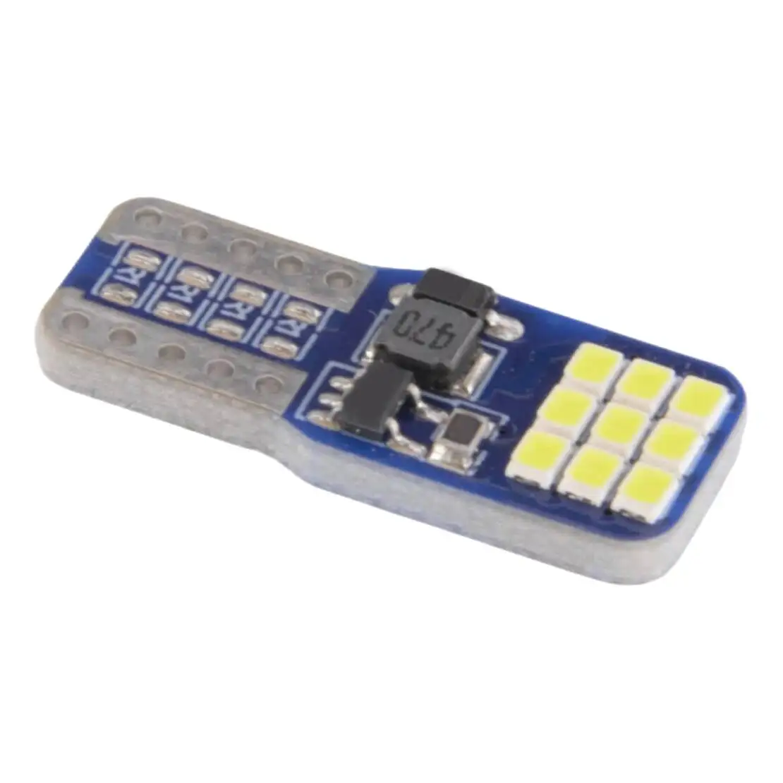10Pcs White Interior Wedge 12V Led T10 18SMD Canbus Error Free Light Lamp Bulb Fit For Car Caravan Camping RV 4WD