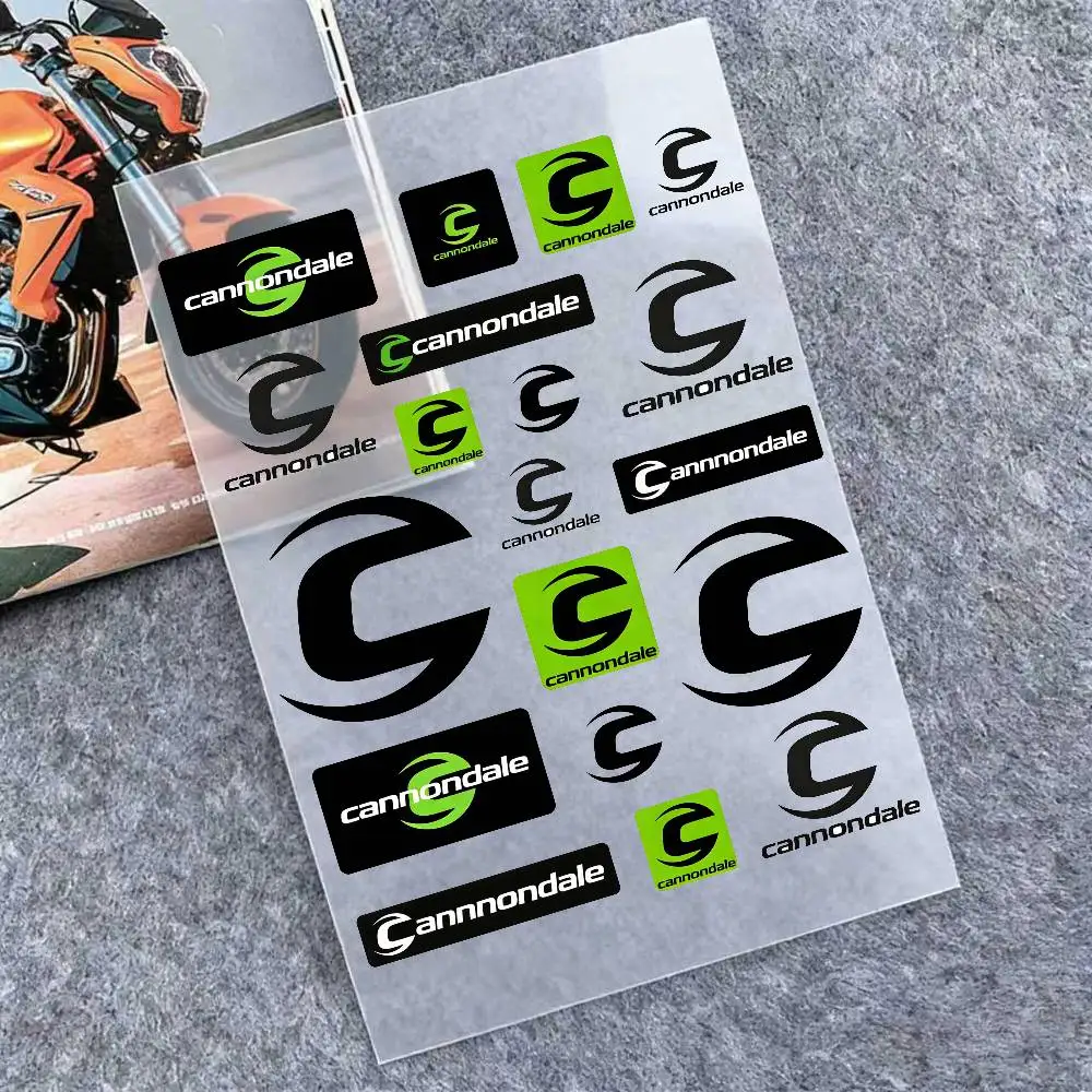 

Водонепроницаемые светоотражающие наклейки для мотоциклов Cannondale, легко снимаемые, для мотоциклов и автомобилей