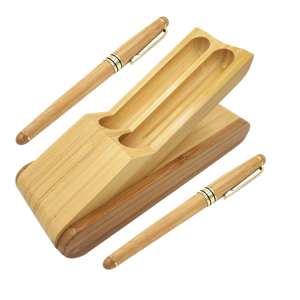 

Pen Set Calligraphy Luxurious Ink Style Pens for Writing Bamboo Beginner Fountain