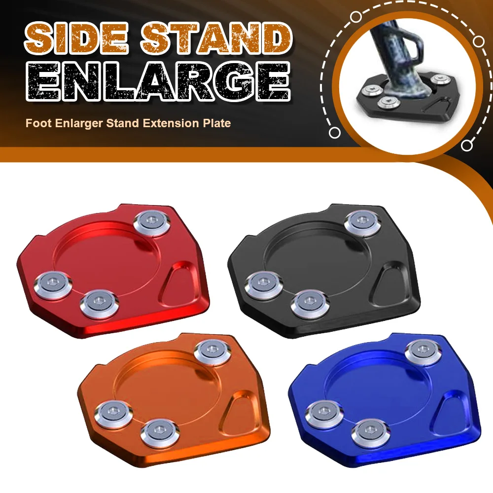 FOR KTM 990 SMT 2009-2013 990 SMC/R 1190 Adventure R 2013 Motorcycle Accessories Side Stand Enlarger Kickstand Enlarge Plate Pad