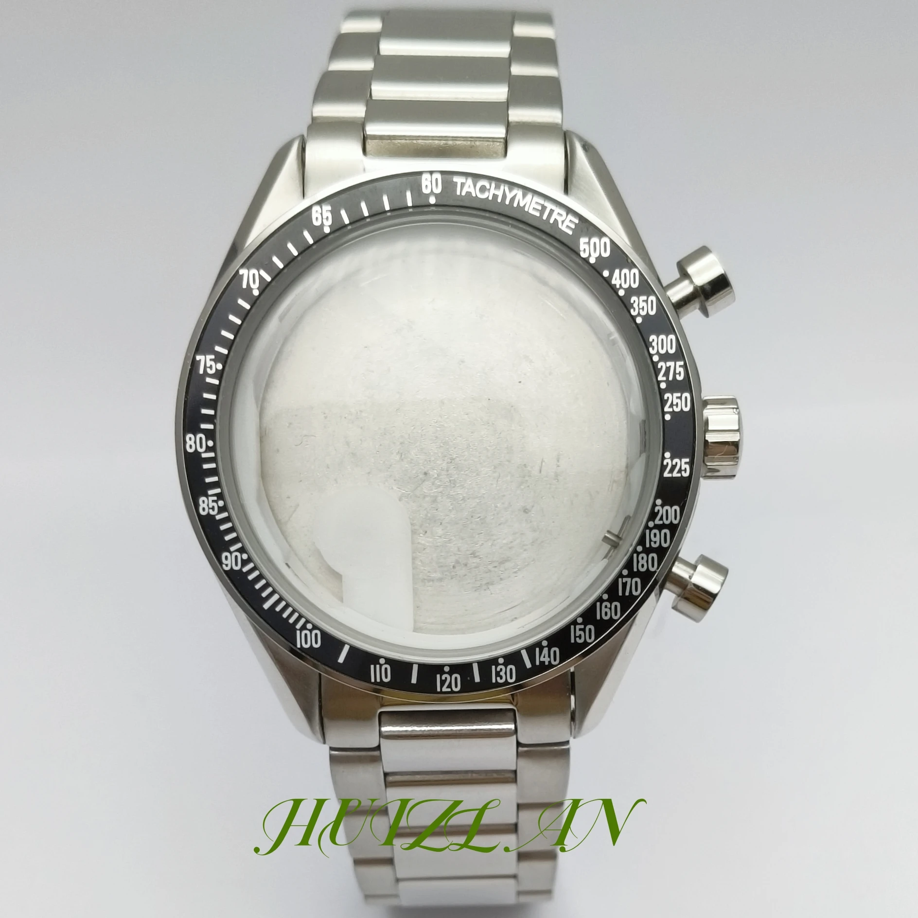 

40MM Watch Case Stainless Steel Fit vk63 vk64 vk67 quartz Movement
