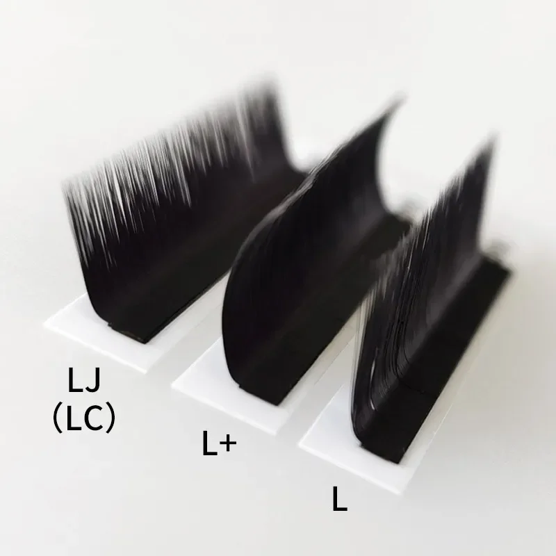 SEAMULAN L+ LC L M Curl Individual Eyelash Extension Lashes Maquiagem Cilios For Soft Natural Faux Mink Eyelashes for Extensions