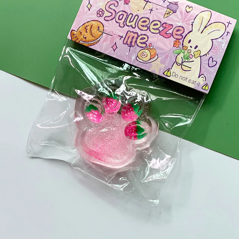 Simulierte barocke Katzenpfote Dekompressionsspielzeuge Cartoon Antistress Squishy Stressabbau Langsam steigendes Geschenk für Erwachsene Kinder