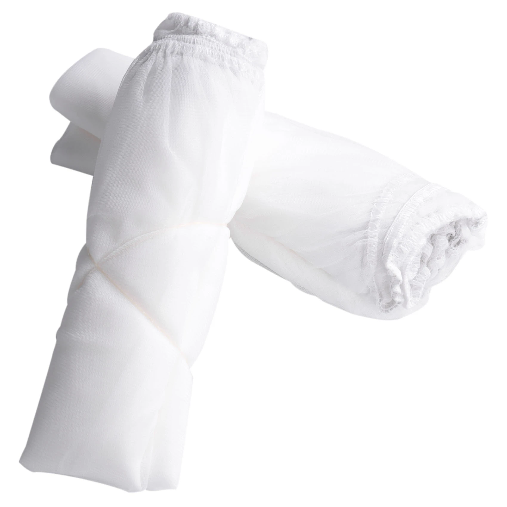 Sac de passoire de peinture avec ouverture supérieure élastique, maille fine blanche, sac de livre pour peinture, jardinage, 5 gallons, 20 paquets