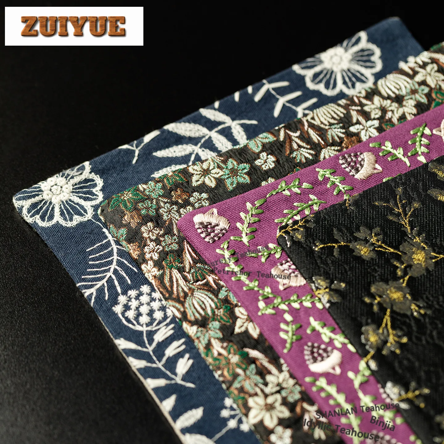 

Двухслойные коврики для чайного стола с вышивкой, антикварный коврик для чайника, подставка для напитков, коврик для обеденного стола, тканевый коврик, коллекция аксессуаров для чайной посуды