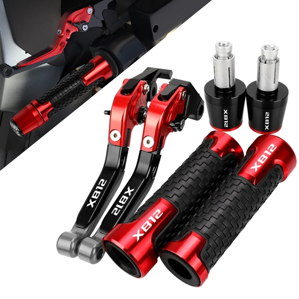 

For BUELL XB12Ss XB12S s XB12 Ss 2009 Motorcycle Accessories Extendable Adjustable Brake Clutch Levers Handlebar Grips Ends