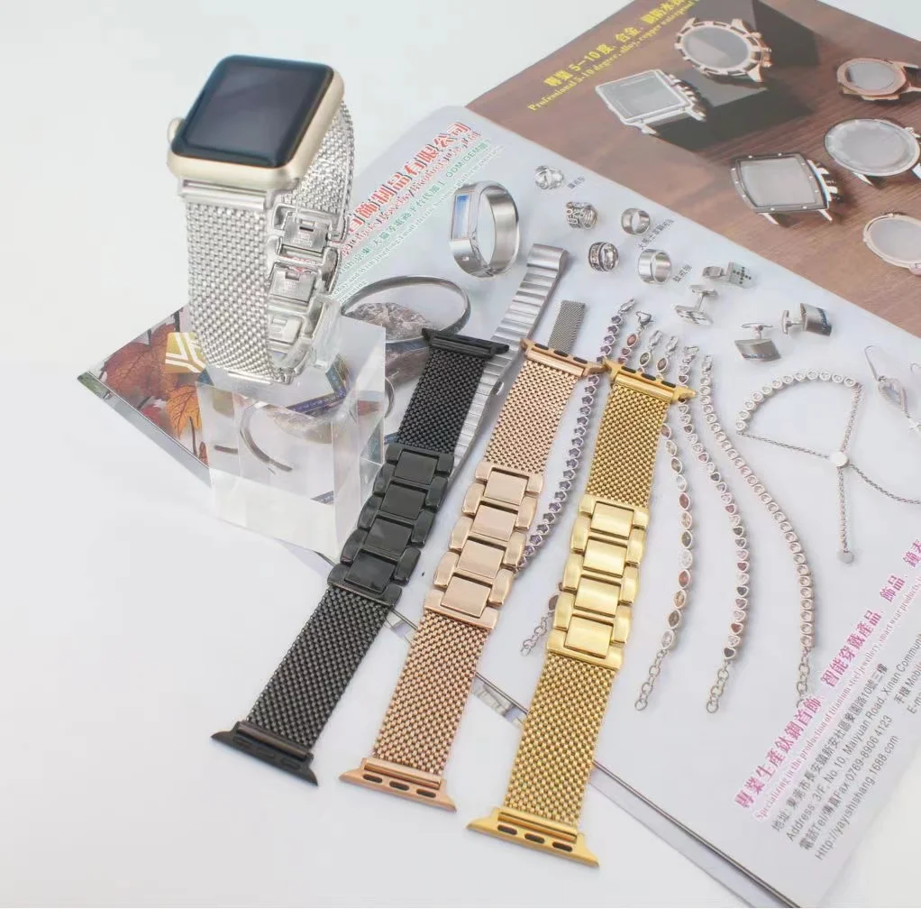 

Ремешок для часов Apple watch band 49 мм 41 мм 40 мм 38 мм 45 мм 44 мм 42 мм 38 мм, металлический браслет для наручных часов iWatch Series 4 5 6 se 7 8