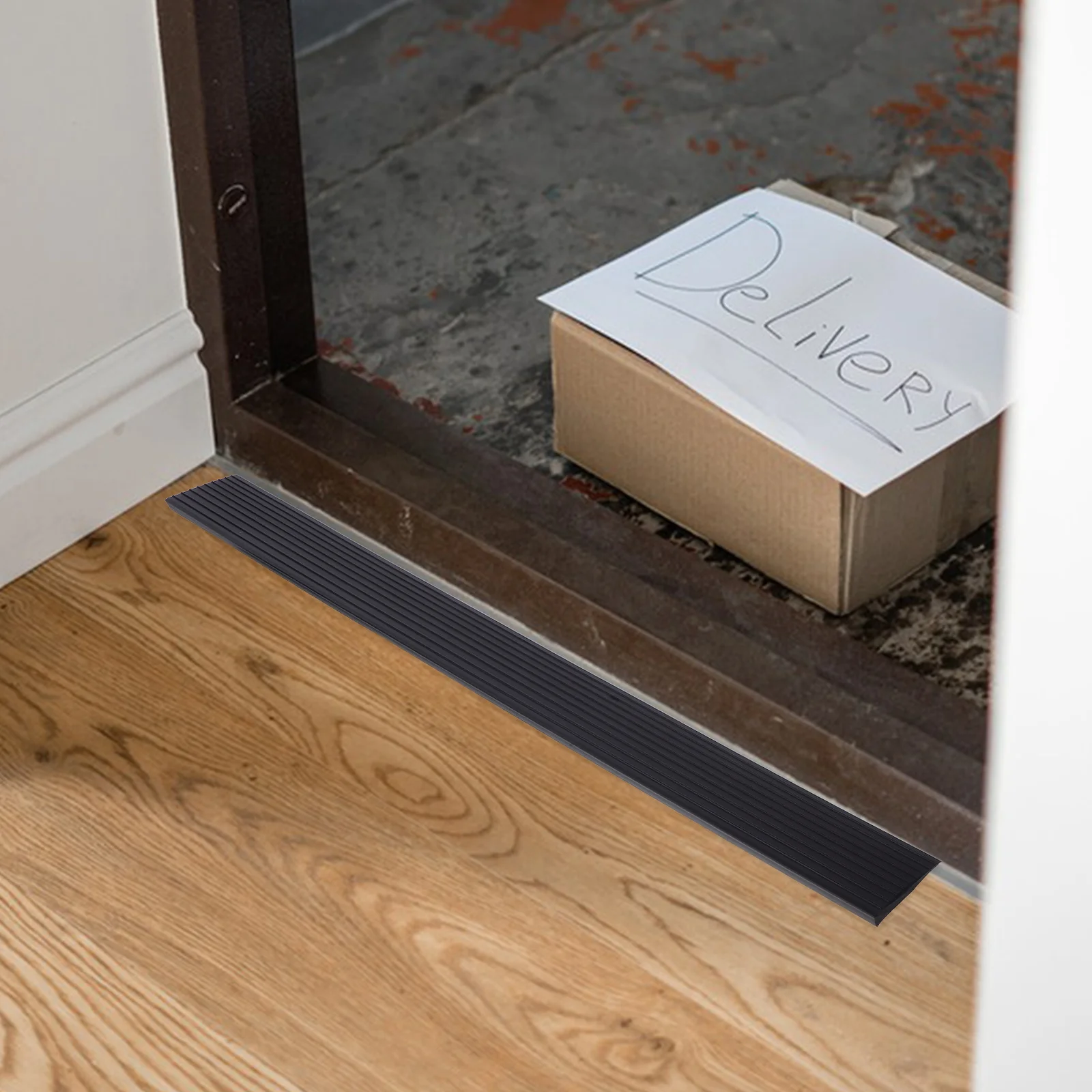 

2 шт. клейкая рамповая накладка для подметального робота, прочный дизайн, улучшает навигацию по наклонах и порогах для домашнего и коммерческого использования