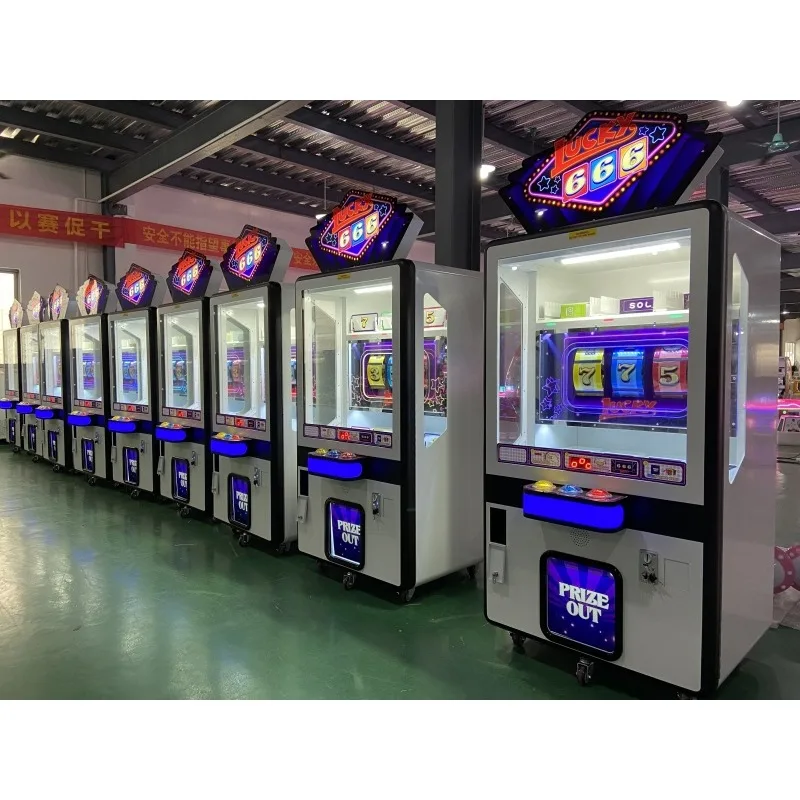 Commercial Lifang Amusement Park Indoor Coin-operated Lucky 666 Arcade Game Machine Lucky Turntable Prize Machine