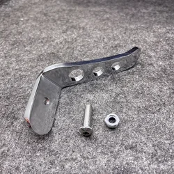 Dla Harley Touring Road King przemieszczanie się po ulicy FLHX FLHR Ultra 1 zestaw stop chromowany motocykl pedał stojak Kickstand zestaw do przedłużania rzęs
