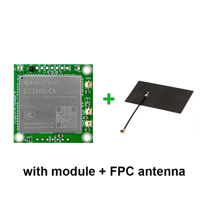 EC200UCNAA Single-row needle Core Board with Antenna 4G LTE CAT1 Module Support GNSS EC200UCNAA-N05-SGNSA Development kit