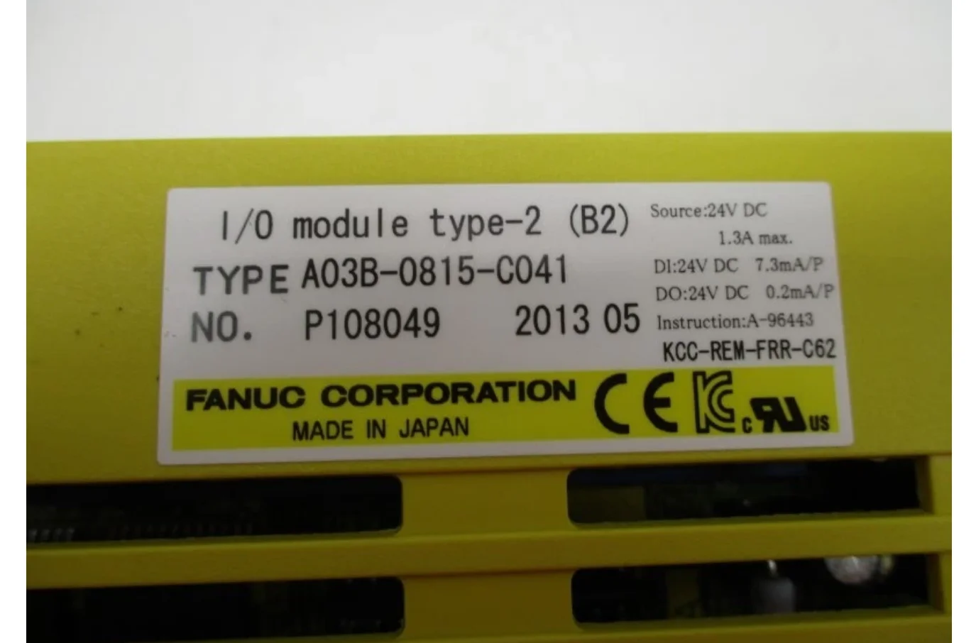 New Fanuc A03B-0815-C041 I/O Module Control I/O Board 12 Months Warranty A03B 0815 C041