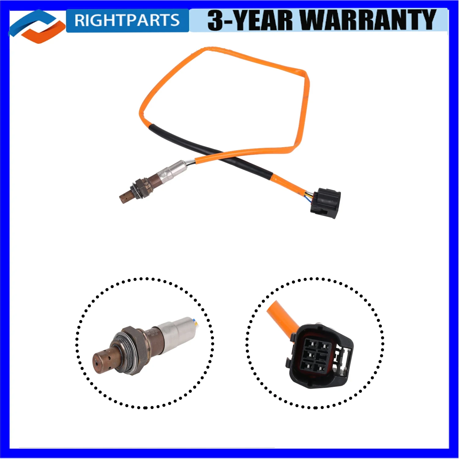 RIGHTPARTS L36C-18-8G1C Air Fuel Ratio Sensor Oxygen Sensor For Mazda 6 2006-2008 2.3L Mazda 6 Coupe 2007-2014 2.0L L36C188G1C