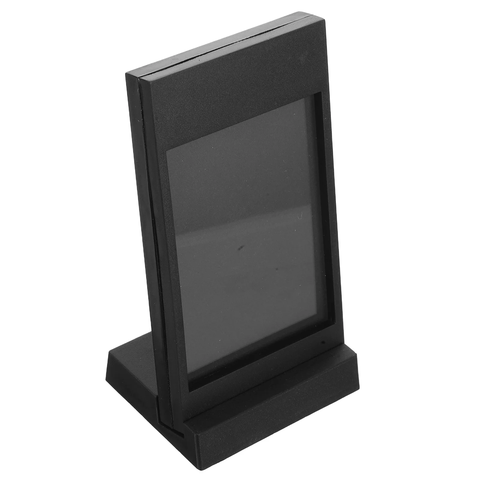 

5pcs Plastic Sign Holder For Table Retail Display Sturdy Price Tag Stand With Blank Board Menu Frame Office Desktop