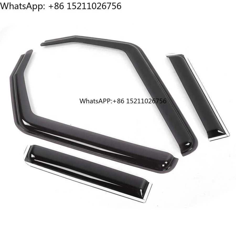 

Wind Deflectors In-Channel Ventvisor Side Window Deflector Rain Guards for for 2018-2021 Jeep Wrangler JL and Gladiator JT