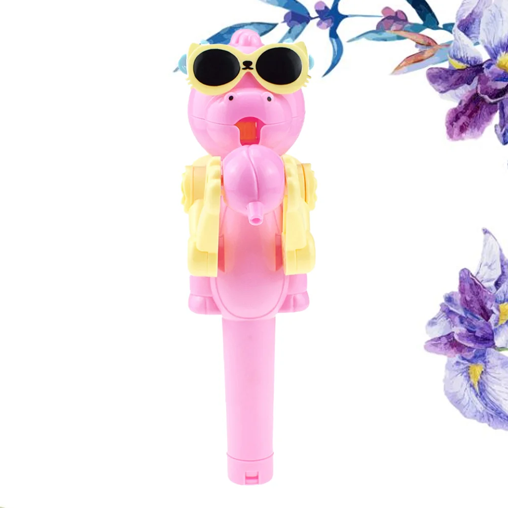 Lollipop Robot Stand Kids Toy Dinosaur Lollipops Pink Gift Candy Storage Creative Holder Box