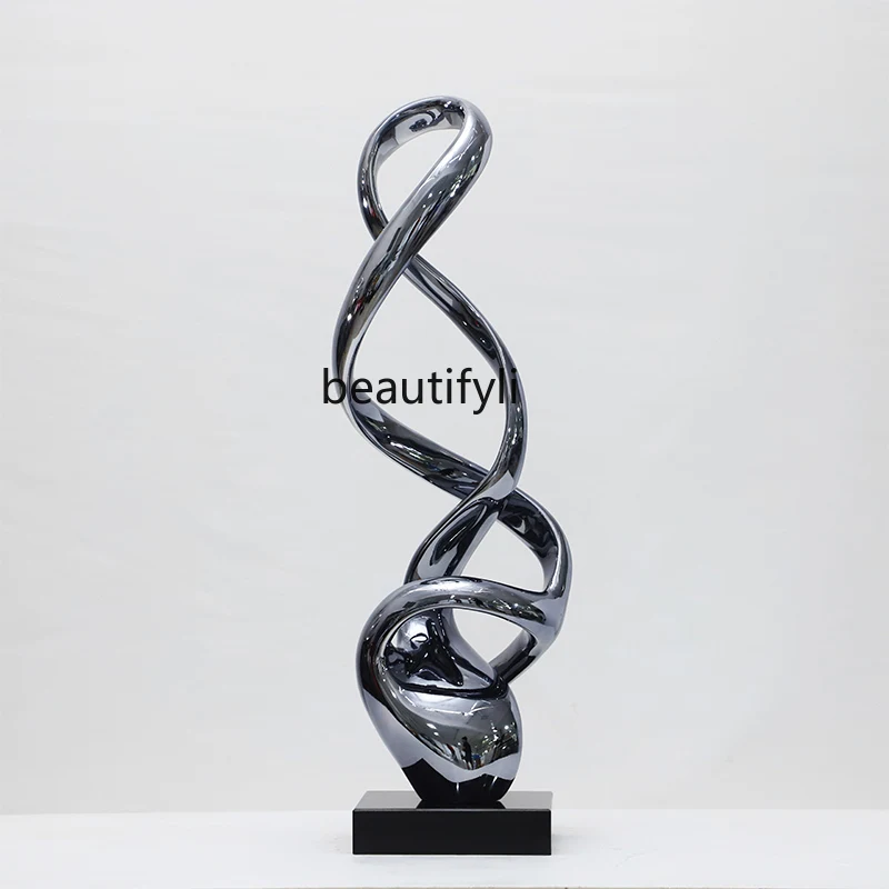 Hotel clubhouse corridor aisle decorative ornaments entrance door art sculpture wine cabinet partition decorative ornaments
