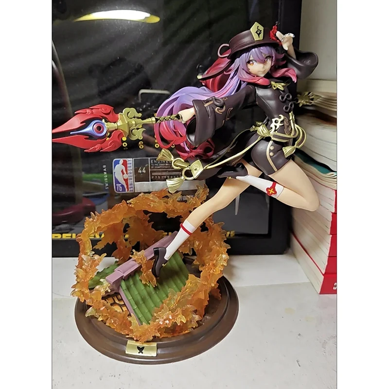 

Anime Genshin Impact Figures Hutao Figure Kawaii Hu Tao Figurine Pvc Statue Model Dolls Collectible Decora Toys Children Gifts