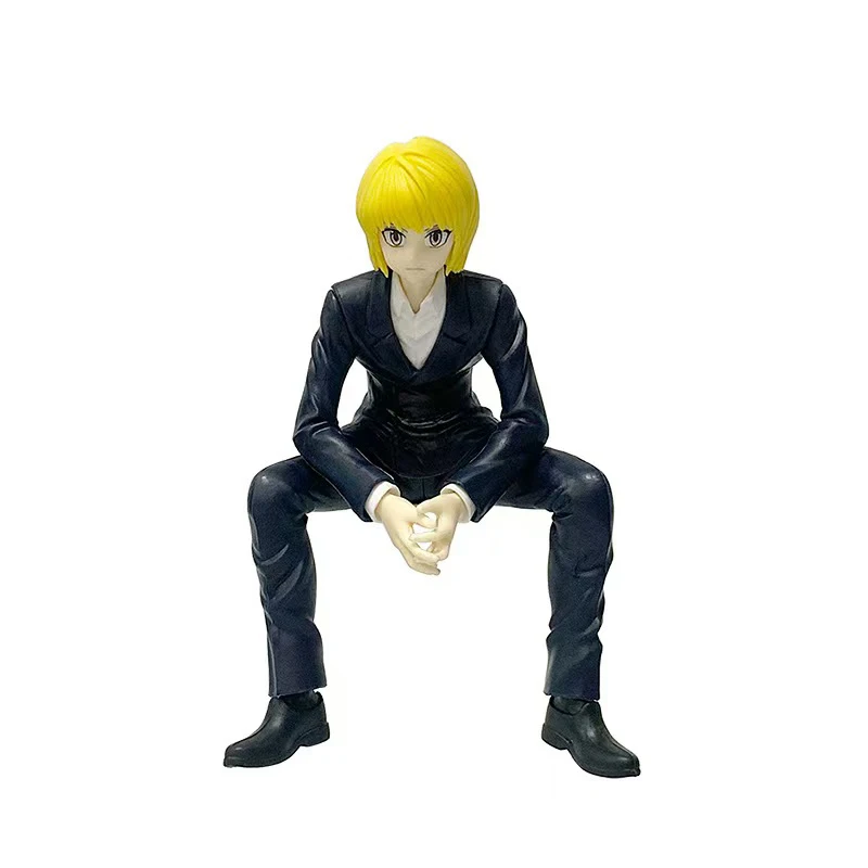 

HUNTER×HUNTER Collect Anime Figures GON & Killua & Kurapika & Chrollo Figures Doll Model Action Figure Toy for Kids Christmas