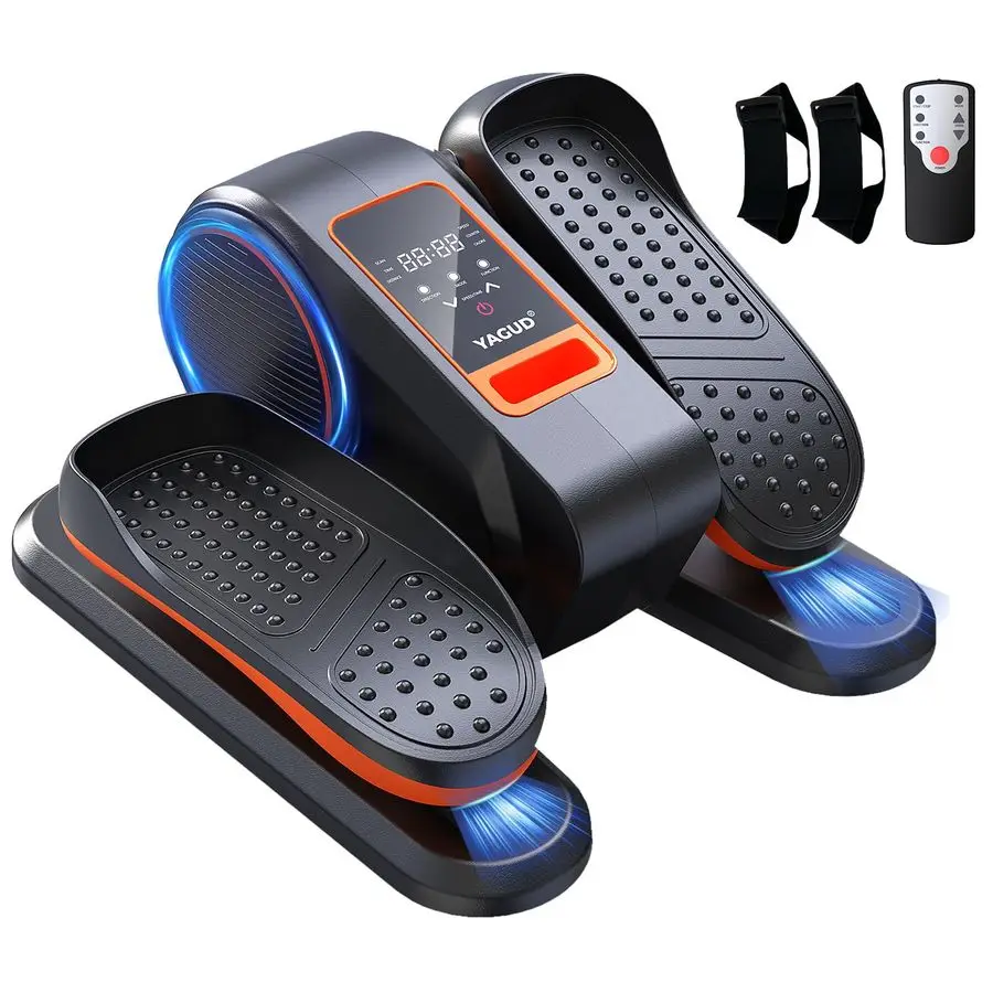 

Электрический эллиптический тренажер для ног под стол, 13 регулируемых скоростей, бесшумный, для индивидуальных тренировок, с пультом ДУ