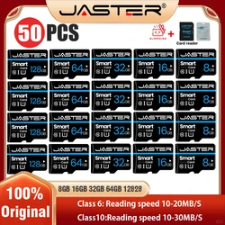 50 PCS Original SD Card Class10 64GB 128GB Carte Sd Memoria 32GB 16GB TF Card 8G 4GB Flash Memory Card for Dash Cam Tablet PC