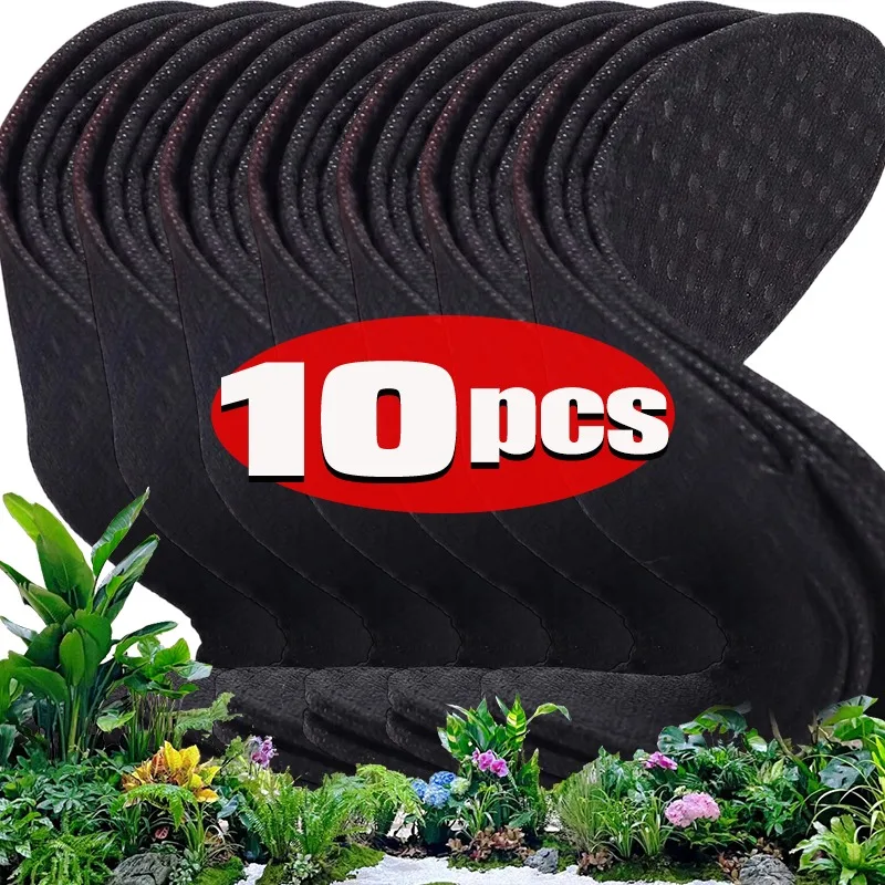 Sports Insoles for Running Odor Killer Bamboo Charcoal Shoe Insoles Breathable Plant Fragrance Sweat Absorbent Cushion Pads