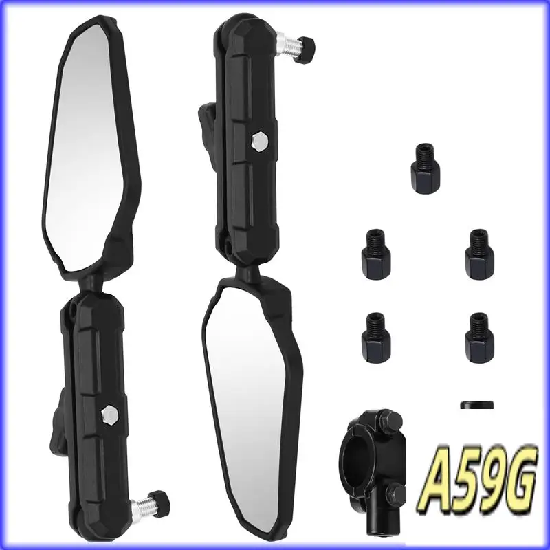 

G9-Motorcycle Rearview Mirror Accessories Adjustable Side Mirrors For Honda Transalp XL750 XL 750 Transalp 2023 2024