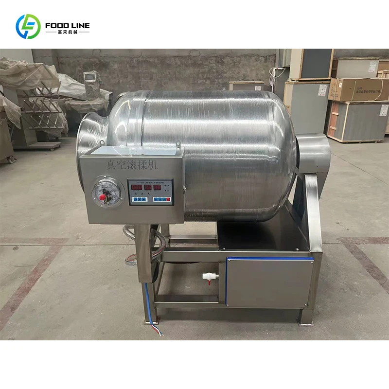 Hot Sale Flavor-infusing Vacuum Tumbler Marinator Juiciness-retaining Chicken Marinate Machine Double Vacuum Tumbler
