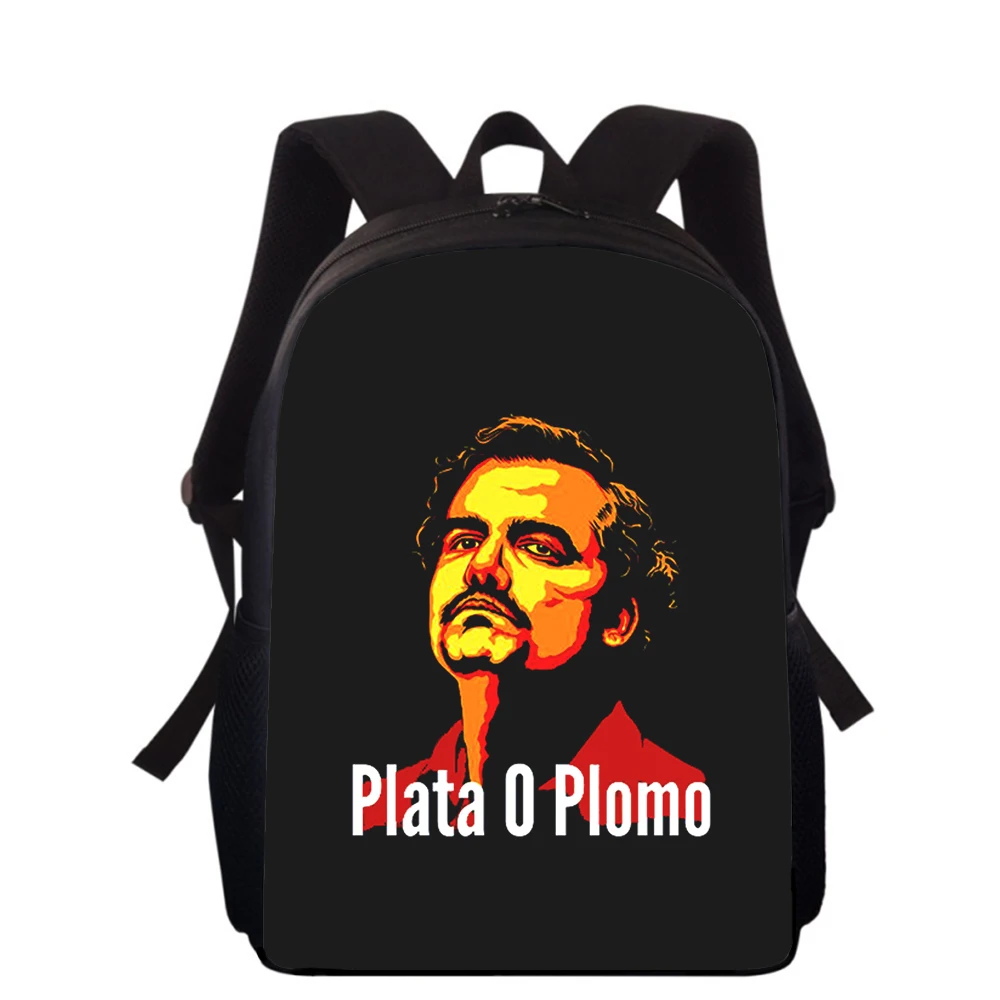 Narcos Season 15” 3D Print Kids Backpack Primary School Bags for Boys Girls Back Pack Students School Book Bags