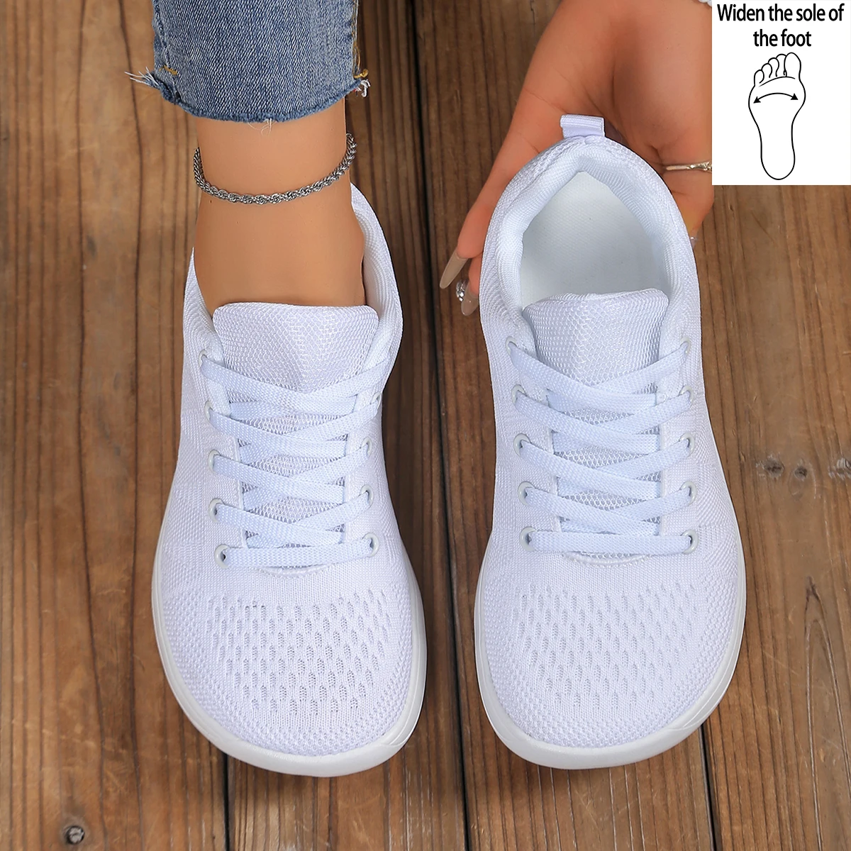 tenis-feminino-de-largura-ampla-com-tira-frontal-e-listra-diagonal-em-cor-solida-ideal-para-esportes-e-lazer-estilo-versatil