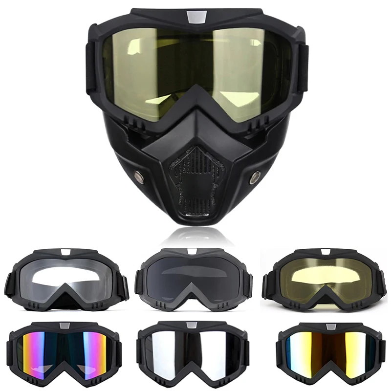 

MTB sport Cysling Glasses Removable Riding Mask Impact-Resistant Design Secure Fit for Extreme Cycling Long distance cycling