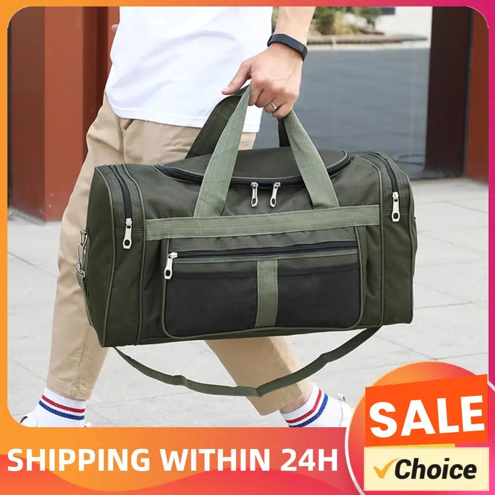 

Спортивная сумка Oxford большой вместимости с отделениями для сухих и влажных вещей, водонепроницаемая, многофункциональная, износостойкая, портативная, для путешествий и плавания