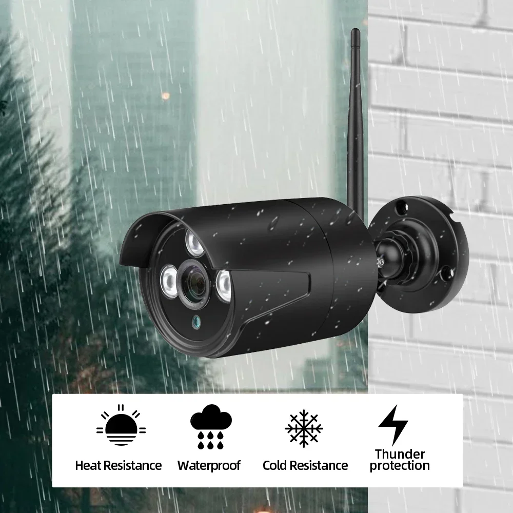 5MP Tuya Wifi Camera Smart Life Home IP Cam Security Camera Bullet CCTV Surveillance Camera Work Tuya APP and Smart Life Home