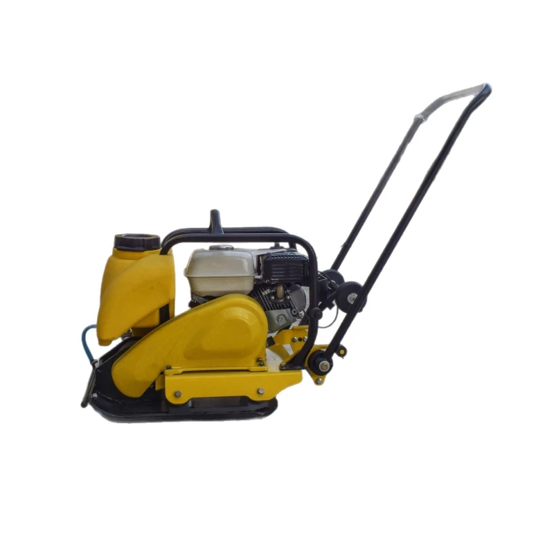 GX160 Walk Behind Plate Compaction Tool Powered Soil Tamper For Road Foundation Ground Compacting Maintenance Tools