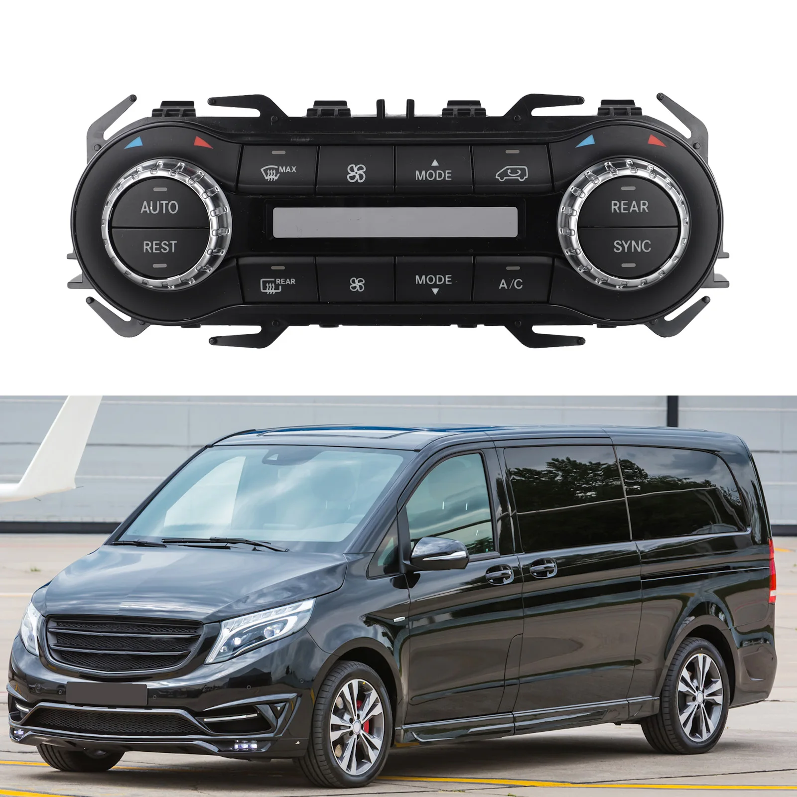 

For V260 Car A/C Panel Switch Panel Car A/C Parts Auto Accessories A4779004518 A4779019103 For Mercedes For V260
