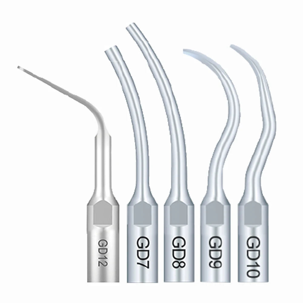 For Satelec NSK DTE GNATUS Ultrasonic GD7 GD8 GD9 GD10 Scaler Tip Handpiece Dental Scaling Tips Scaler Tip 1pcs GD11 GD12