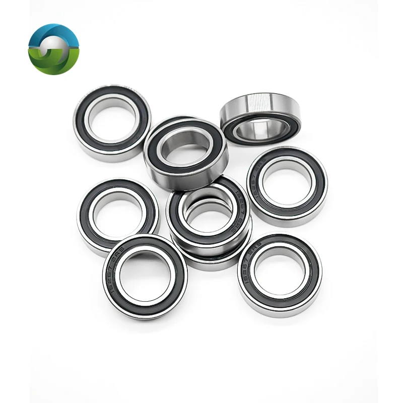 4pcs 15267-2RS Ball Bearing 15X26X7mm Chrome Steel Rubber Sealed Bicycle Bearings