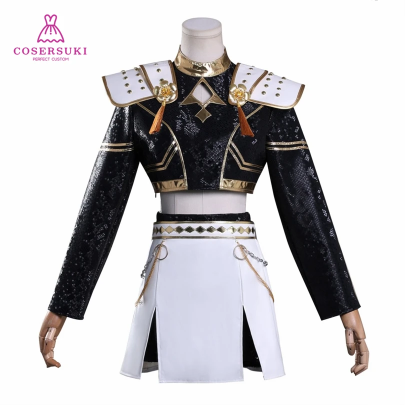 

K-Pop Demon Hunters Zoey Cosplay Costume Halloween Christmas Convention Outfit