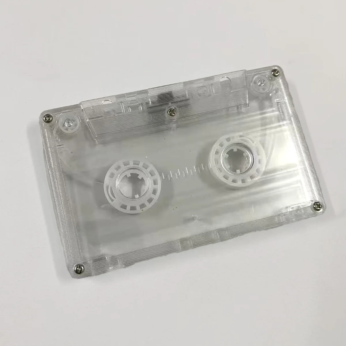 Leeres Klebebandgehäuse, Audioaufzeichnung, Kassettenhülle, leere Rolle zum Spulen, Kassette (kein innerer Kern und äußere Box) – Detail 9