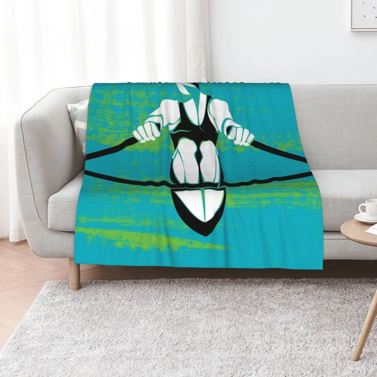 

Rower single scull 4 Throw Blanket Bed Thermal heavy to sleep Winter beds Blankets