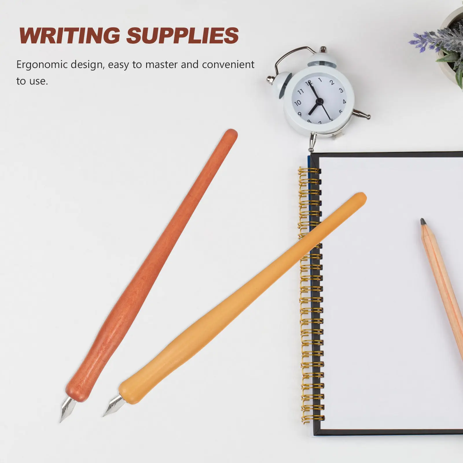 

Набор из 4 деревянных держателей для перьевых ручек, ретро-держатели для чернильных ручек, аксессуары для письма, инструменты для рисования, подарок для каллиграфии