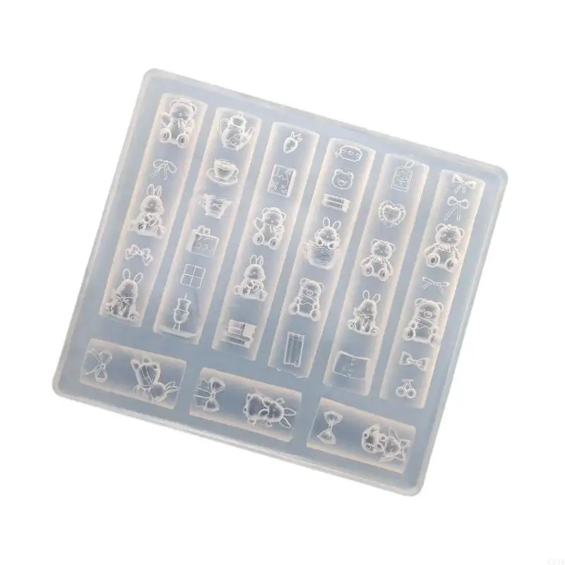 3D Art Silicone Mould With Butterfly And Spiders Patterns Designs