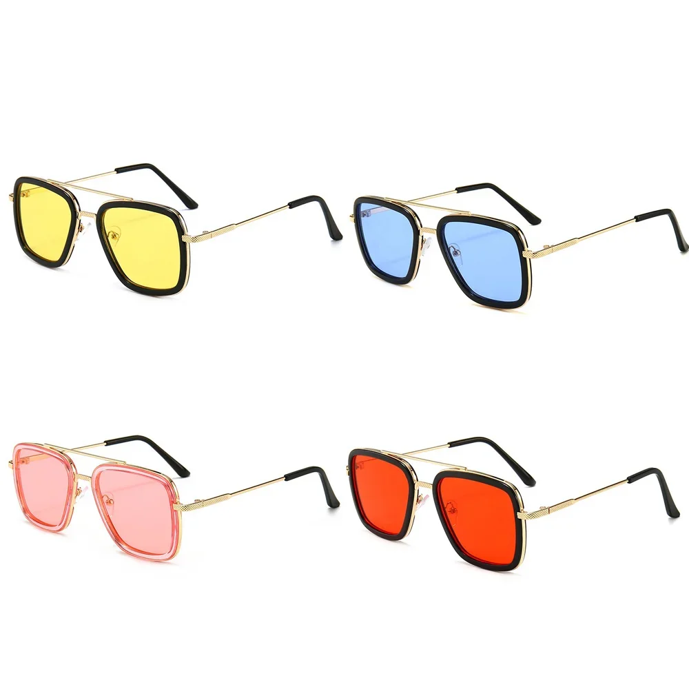 Sunglasses Men Women Luxury Pilot Polarized Sun Glasses UV400 Fashion Summer Holiday Square Shades Sunglasses